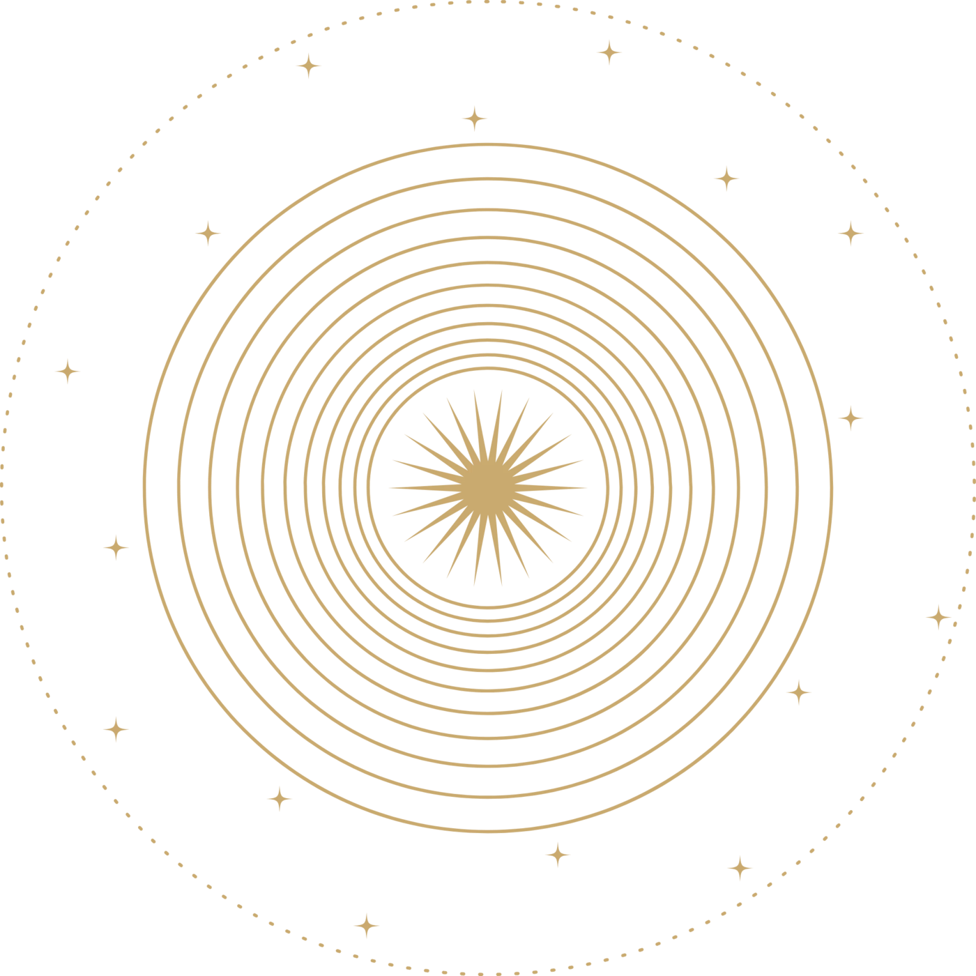 Charitable giving at WitchcraftCon | celestial medallion symbolizing community and reciprocity